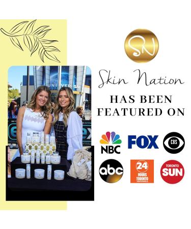 Skin Nation Vitamin C Serum Deep Penetration for Collagen Boost Dark Spot Reduction & Intense Hydration - Shop Internationally - Buy Online on GoSupps.com