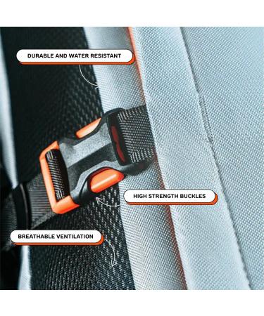 Little Chonk Maxine One Dog Backpack - Comfortable & Safe with Snacc Pacc Hip Belt - Chonkcrete Gray | International Shipping - Buy Online on GoSupps.com