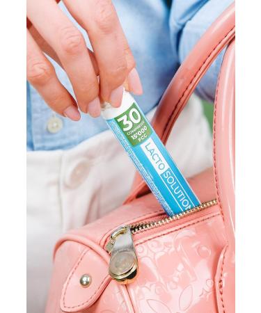 Lactosolution 15000 FCC Lactase Enzymatic Supplement Against Lactose Intolerance - 30 Tablets - Refill Pack - Buy Online on GoSupps.com