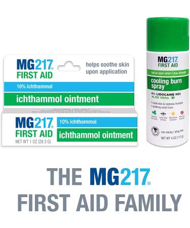 MG217 Maximum Strength Pain Relief Cooling Burn Spray 4 oz with Lidocaine & Aloe Vera - Buy Online on GoSupps.com