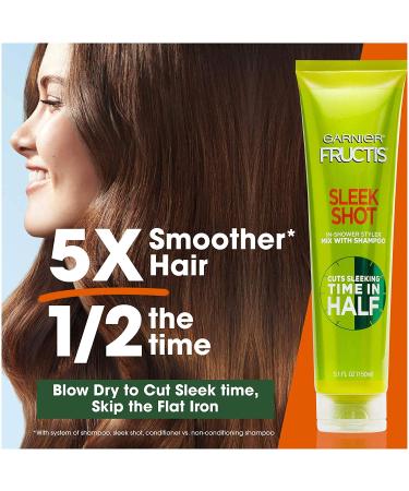 Garnier Fructis Sleek Shot In-Shower Styler 5.1 oz - Smooth & Frizz-Free Hair - Buy Online on GoSupps.com