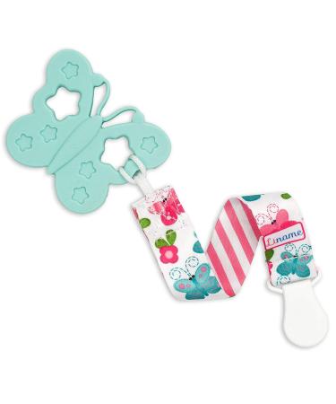 Liname Neutral Pacifier Clip - 3 Pack Binky Holders for Boys & Girls - Pink Owls Design - Baby Pacifier Holder - Buy Online on GoSupps.com