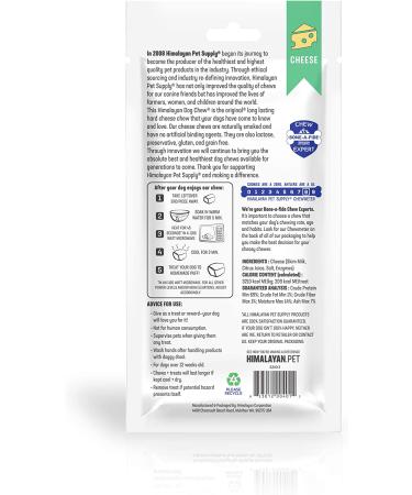 Himalayan Dog Chew - Hard Cheese Treats for Dogs 35 lbs & Under | 2.3 oz - Buy Online on GoSupps.com