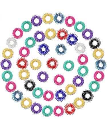 10-Piece Acupressure Ring Set | Finger Massage Rings for Stress Relief & Improved Blood Circulation - Buy Online on GoSupps.com