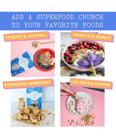 Organic Sprouted Buckwheat Granola (CACAO) - 6oz Pack | Lil Bucks - Buy Online on GoSupps.com