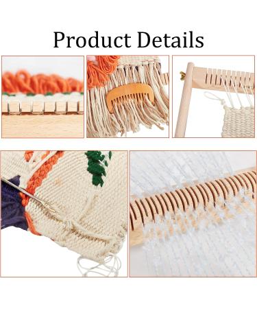 Large Wooden Multi-Craft Weaving Loom - 16.5 x 15.7 inches - DIY Tapestry Art for Kids, Beginners & Experts - Buy Online on GoSupps.com