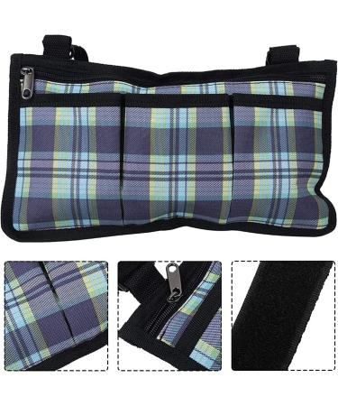Wheelchair Accessories Bag - Mobility Aid Storage Bag - Waterproof Oxford Cloth Wheelchair Bag with 3 Pockets for Electric Wheelchair Mobility Scooter Walking Frame - Buy Online on GoSupps.com