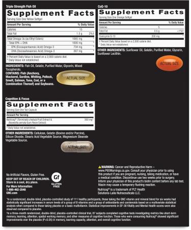 GNC Mega Men 50 Plus Vitapak Program Convenient Complete Nutrition 5 Products in 1 Vitamin Pack Multivitamin Fish Oil Mental Sharpness Ginkgo Prostate Health 30 Packets 30 Day Supply - Buy Online on GoSupps.com