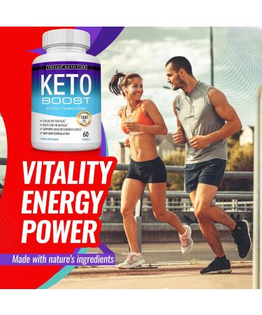 Keto Boost Diet Pills Ketosis Supplement - Natural Exogenous Keto Formula Support Energy & Focus Advanced Ketones for Ketogenic Diet Keto Diet Pills for Men Women V1 - Buy Online on GoSupps.com