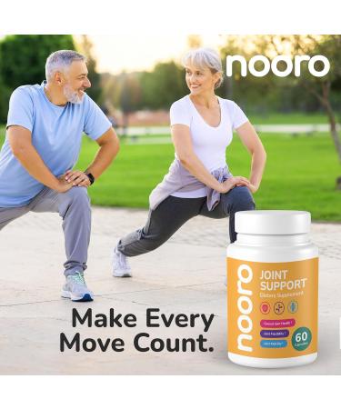 Nooro Joint Support Supplement - Mobility & Cartilage Aid | Non-GMO Made in USA | 30-Day Supply for Optimal Joint Health - Buy Online on GoSupps.com