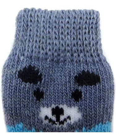 Alfie Pet Mason 6 Set of 4 Pink Anti-Slip Cotton Knit Socks - Size Medium - Buy Online on GoSupps.com