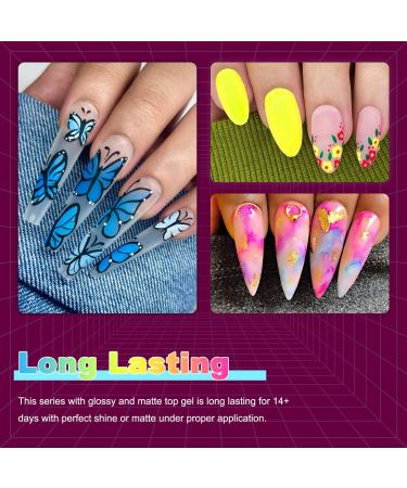 Lavender Violets 19 Pcs Gel Nail Polish Kit with LED Nail Lamp - Disco Party-968A - Buy Online on GoSupps.com
