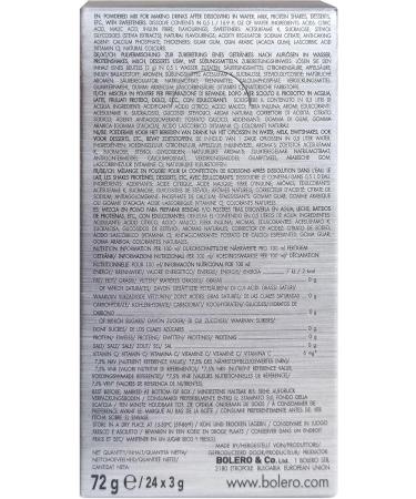  Bolero Bolero Drink 24 Sachets 3g grams Sticks Fruit Prepared Soluble Powder For Fresh Drink in Water Product 72 grams sweetened with stevia (Blackcurrant) - Buy Online on GoSupps.com