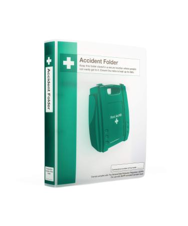 Safety First Aid Accident Book Folder A4 A4 Accident Report Folder