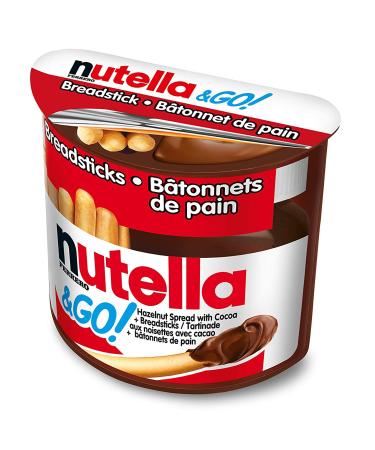 Nutella and Go Snack Packs  Chocolate Hazelnut Spread with Breadsticks  10ct  52g/1.8 oz per pack  Imported from Canada} - Buy Online on GoSupps.com