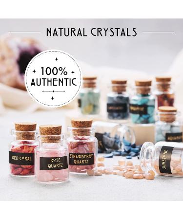 50 PCS Bulk Crystals for Witchcraft and Healing - Mini Crystal Sets for Spells and Supplies - Buy Online on GoSupps.com