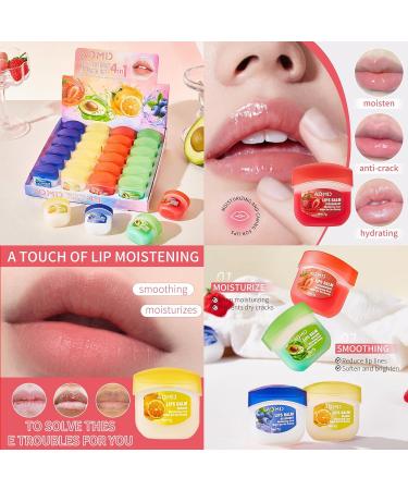 Lip Moisturizing Set Lipstick 24 Nourishing And Lip Balm Fruit Flavor Sets Suitable For Dry Peeling Dull Lip Lines Moisturizing And Repairing Lipstick - Buy Online on GoSupps.com