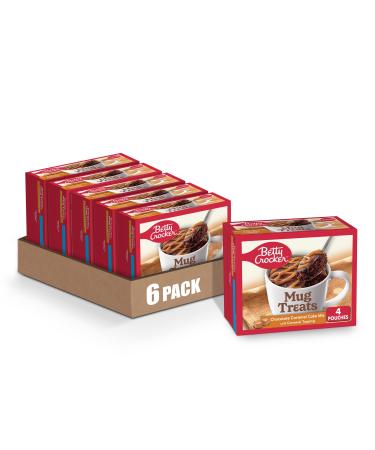 Betty Crocker Mug Treats, Chocolate Caramel Cake, 12.5 oz, 4 ct (Pack of 6) - Buy Online on GoSupps.com