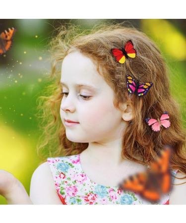 42-Piece Colorful Glitter Butterfly Hair Clips for Women, Girls, Teens - Party Favors (Fresh Patterns) - Buy Online on GoSupps.com