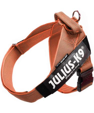 Shop Julius-K9 2XL/3 Orange-Grey Belt Harness | Durable & Stylish Dog Gear - International Shipping Available - Buy Online on GoSupps.com
