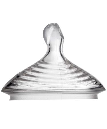 NUK Simply Natural Fast Flow Nipples 6+ Months - 2 Pack - Buy Online on GoSupps.com