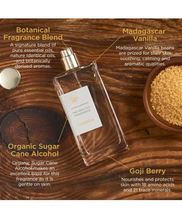 Lavanila Vanilla Sugarcane Scented Perfume for Women 1.7 oz - The Healthy Fragrance Clean and Natural - Buy Online on GoSupps.com