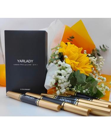 6pcs Matte Lipstick & Lip Liner Set - Long Lasting Waterproof Nude & Dark Brown - 24 Hour Moisturizing Lip Makeup Kit - Buy Online on GoSupps.com