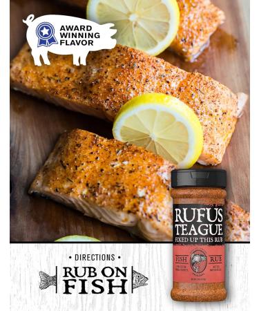 Rufus Teague Rub Fish 6.8 oz - Buy Online on GoSupps.com
