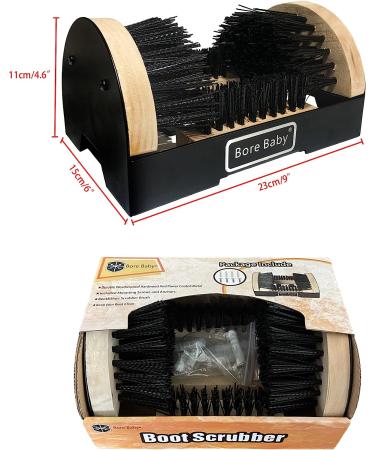 Bore Baby Boot Scrubber - Heavy Duty Outdoor Boot Scraper & Mud Cleaner - Buy Online on GoSupps.com