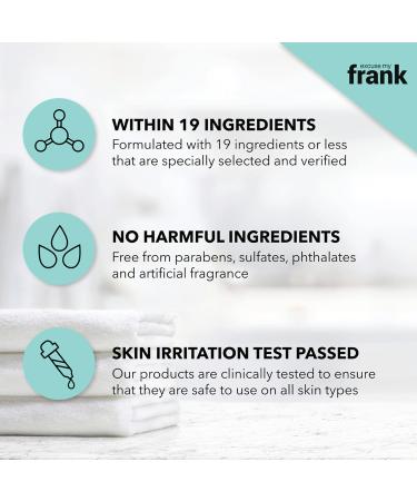 Excuse My Frank Intense Moisturizing Cream - Fragrance Free Hyaluronic Facial Cream | Korean Skincare 150g - Buy Online on GoSupps.com