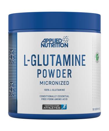 Applied Nutrition L Glutamine Powder - Amino Acid L-Glutamine, Muscle Strength & Regeneration, Immune System, Neutral Taste