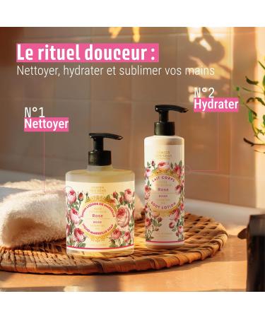 Panier des Sens Lait corps Hydratant Rose cr me corps hydratante - Soins pour le corps Made in France & 97% naturel - 250ml - Buy Online on GoSupps.com