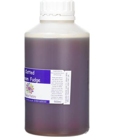 Flavour Factory Intense Food Flavouring Clotted Cream Fudge 500ml - Buy Online on GoSupps.com