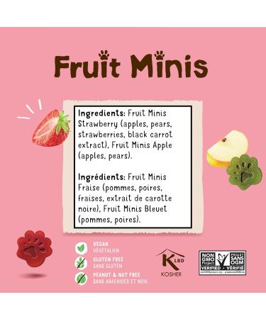 BEAR Fruit Minis DUO 18 Packs per Box- Healthy Fruit Snacks Apple & Strawberry Flavour 100 Grams - Buy Online on GoSupps.com