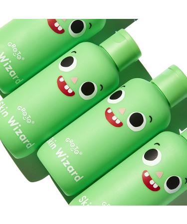Gro-To Skin Wizard Natural Nourishing Baby Oil - Plant-Based, Dermatologically-Tested, Hypoallergenic (3.4 fl oz | 100 ml) - Buy Online on GoSupps.com