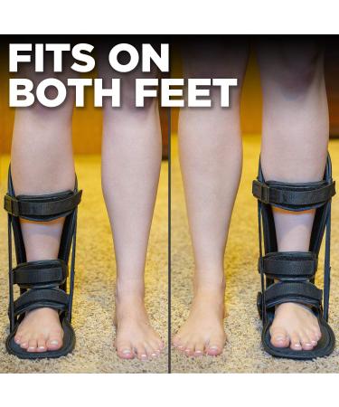 BraceAbility Sleeping Stretch Boot - Plantar Fasciitis Night Splint for Achilles Tendonitis, Calf Stretching, Heel & Arch Pain Relief (Large) - Buy Online on GoSupps.com