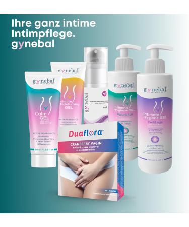 300 ml Prebiotic Intimate Wash for Women | pH 8 Care Gel for Menopause | Soothing Tea Tree Oil Soap - No Fragrance - Buy Online on GoSupps.com