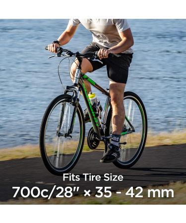 Schwinn Self-Sealing Replacement Bike Inner Tube - 700c x 35-42mm, Black - Buy Online on GoSupps.com