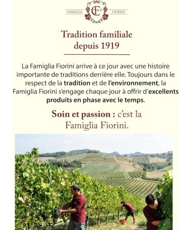 Famiglia Fiorini Traditional Balsamic Vinegar of Modena PDO. Aged for 12 Years in Oak Barrels Made from 100% Italian Grapes Ideal for Accompanying Meats Cheeses Fruit and Ice Cream 100 ml - Buy Online on GoSupps.com