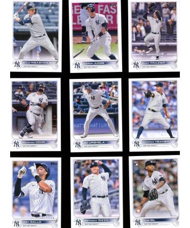 New York Yankees 2022 Topps Complete Mint Hand Collated 26 Card Team Set with Aaron Judge, Gerrit Cole, Rookie Cards - Buy Online on GoSupps.com