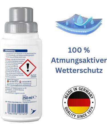 Heitmann Bionic Care Impregnator 250ml | PFC-Free Laundry Protection for Outdoor Sports & Functional Clothing - Buy Online on GoSupps.com