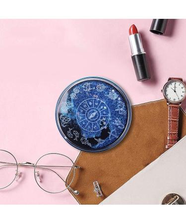 Griwiuiowe Cute Fashion Lens Case - Portable Glitter Luxury Bling Stars Eye Care Set (Blue) | International Shipping Available - Buy Online on GoSupps.com