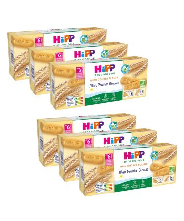 Hipp Organic My First Biscuit From 6 Months 6 Box Of 180 G