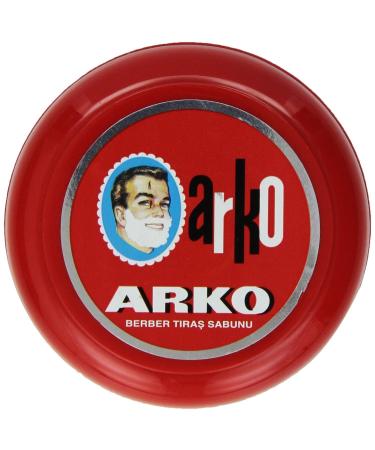 ARKO Shaving Cream SOAP with Bowl/CASE 90 Grams x 2 TUBS
