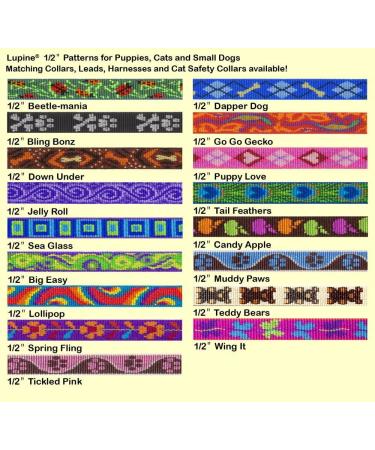 Lupine 1/2 Inch Go Gecko Padded Handle Lead - 4 Feet - Buy Online on GoSupps.com