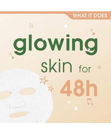 Simple Protect 'N' Glow Sheet Mask 48h Glow 1 mask - Buy Online on GoSupps.com