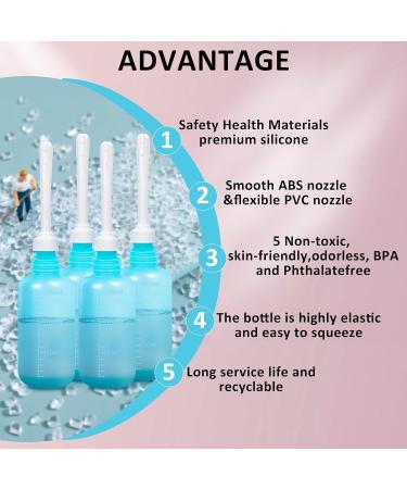 Portable Bidet Shower - Anal & Intimate Shower for Men & Women | Enema & Colon Cleansing Set - 150ml - Buy Online on GoSupps.com
