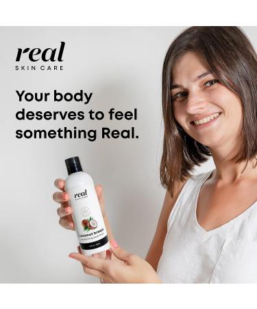 Organic Coconut Breeze Body Lotion | Handmade in USA | Moisturizing for Body, Hands & Face | Chemical-Free Natural Skincare - Buy Online on GoSupps.com