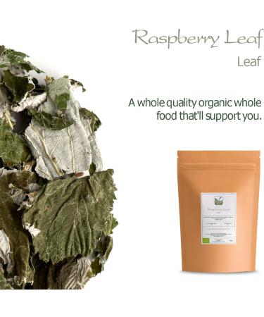 Organic Red Raspberry Leaf Tea for Pregnancy - 100g Loose Leaf Tea - RasberryLeaves 100g (1 Pack) - Buy Online on GoSupps.com