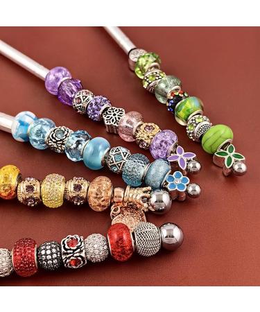 5-Piece Beaded Eyeshadow Brush Set - Premium Makeup Brushes for Adults | Unique Gifts for Her - Ideal for Christmas & Valentine s Day - Buy Online on GoSupps.com